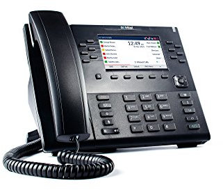 Aastra Technologies 6869i VoIP SIP Telefon, Negro
