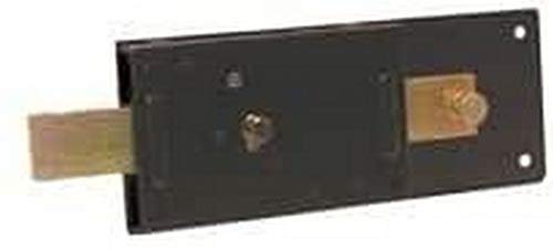 Welka 15800-50 012 Serratura Ferroglietto, Cilindro Fisso, 6 Mandate, 50 mm