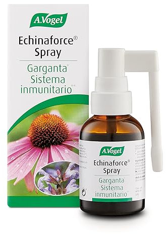A.Vogel Echinaforce Spray | Alivio para la Irritación de Garganta con Equinácea y Salvia | Sistema Inmunitario | Apoyo Natural | Ingredientes Orgánicos | 30 ml