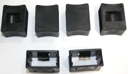 JUSNOVA 10er Set Schieber zur Härteverstellung von Lattenrosten mit Federholzleisten der Stärke 8mm & Breite 50mm | 2003
