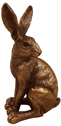 Leonardo Collection Statue de lièvre Assis en Bronze