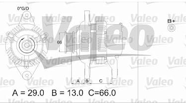 Valeo 436548 Alternadores para Automóviles