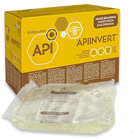 Apiinvert Südzucker Bienenfutter – 5x2,5 kg Beutel – Hochwertiges Invertzuckersirup für Bienen – Optimal für die nachhaltige Bienenfütterung