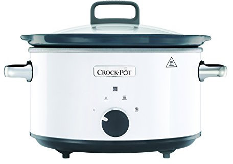 Crock-Pot, (CSC030 X) slow-cooker bianco da 3,5 l
