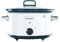 Crockpot Olla de cocción Lenta Manual | Para preparar multitud de Recetas | 3,5 L | Acero Inoxidable, Blanco [CSC030X]