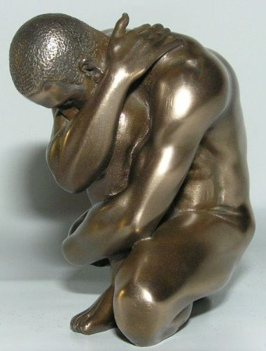 Statue Body Talk Bronze (Male) von Veronese