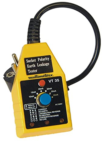 Multimetrix VT 35 AK3-AT1-GL-M-X Uttagstestare, Flerfärgad, En Storlek