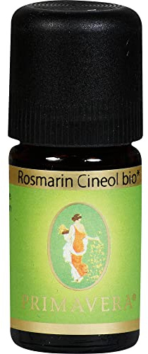 PRIMAVERA Rosmarin Cineol BIO 100% naturreines Ätherisches Öl, 5 ml ätherisches Öl