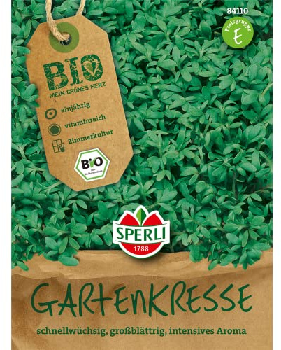 Kresse - Bio-Kresse Bio-Saatgut von Sperli-Samen