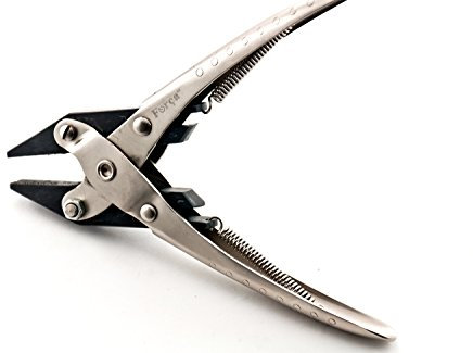 Forca RTGS-285-SR140 Jewelry Parallel Action Flat Nose Pliers Serrated Jaws - 5.50 - 140mm by Forca