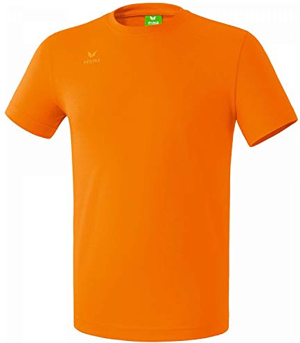 Erima Casual Basics T-Shirt Homme, Orange, FR : L (Taille Fabricant : L)