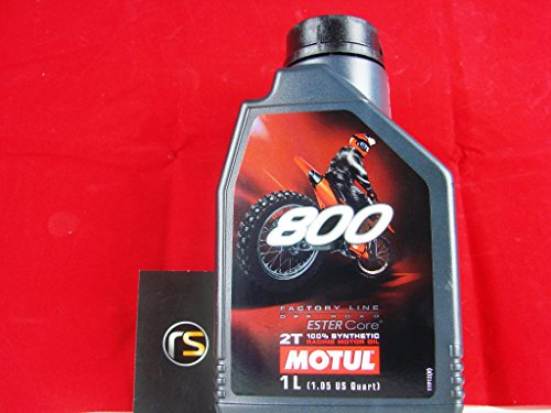 1x 1 Liter Motul 800 Factory Line Off Road 2-Takt Motorrad Motorenöl Motoröl Öl