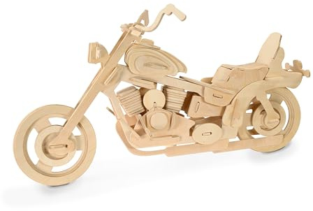 Quay Große Motorrad Holzbausatz FSC