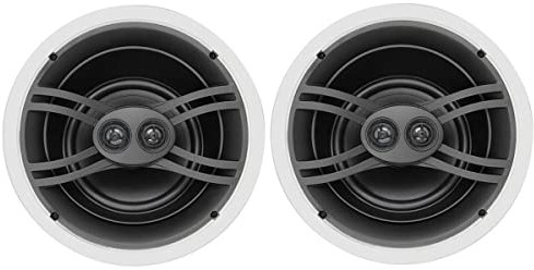 YAMAHA NS-IW280CWH 6.5 3-Way In-Ceiling Speaker System (White, Pair)