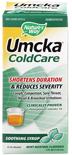 Natures Way Umcka, Cold Care Original Drops, Menthol 4 oz.