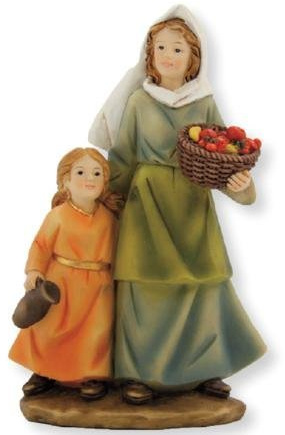 Unbekannt Mutter mit Kind für 11cm Figuren