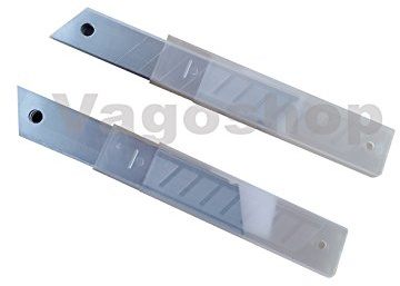 100 PZ Cutter – Lame di ricambio Lame a spezzare 18 mm Cutter Lame