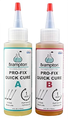 Brampton Epoxy PRO-FIX 5 & 15 Quick Cure â€“ Golfschläger-, 237 ml