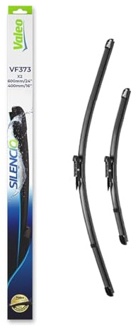 Valeo Silencio x2 Balais d'Essuie-Glace VF373 - Avant - 600 mm / 400 mm | Compatible avec: ALFA ROMEO MITO, BMW 3 Cabriolet, 3 Coupe