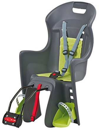 Polisport Kindersitz Boodie, dark grey / green, 8630400027