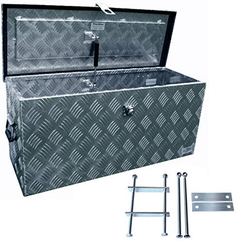 Truckbox D080 + MON2012 Werkzeugkasten, Deichselbox, Transportbox, Alubox, Alukoffer