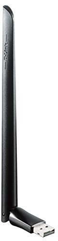 D-Link DWA-172 High-Gain Wi-Fi AC600 USB 2.0 Wireless Adapter with External Antenna , Black