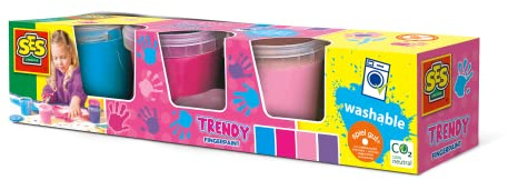 SES 00304 - Fingerfarbe Girly, Malen.