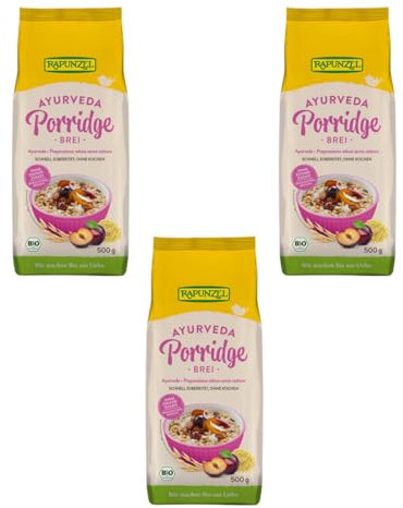 Rapunzel Frühstücksbrei Ayurveda, 3er Pack (3 x 500 g)