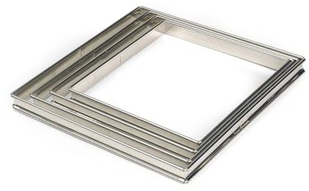 Gobel 865560 Flan Carré avec Fil INOX