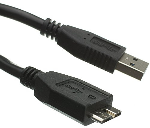 CableWholesale 10U3 – 03110bk 3 m USB to Micro-USB B Black USB Cable – USB Cables (3 m, 3.0 (3.1 Gen 1), USB A, Micro-USB B, Male/Male, Black)