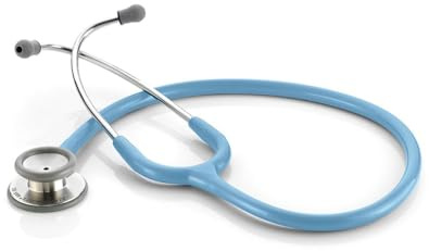 ADC Adscope 603 - Stéthoscope de cardiologie convertible - Bleu ciel métallise