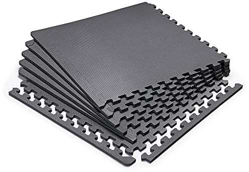 MARCY Unisex-Erwachsene MAT-20 Puzzlematte, schwarz, 1/2 inch Thick