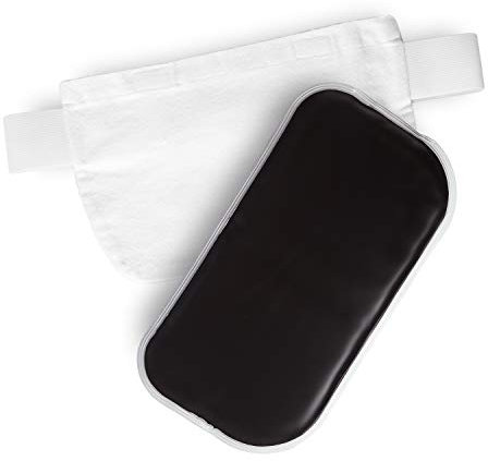 Großes Naturmoor Rückenkissen Moorwärmekissen transparent mit Baumwollhülle EIN praktisches Wärmekissen Rücken Kissen aus Natur Moor Wärmekissen zum Wohlfühlen Mikrowellen geeignet