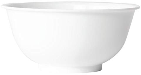 Araven J275 Polypropylene Mixing Bowl, 23.5 cm Diameter, 2.5 L, White | Break-resistant prep vessel resists stains and odours, delivering reliable daily performance in professional kitchens.