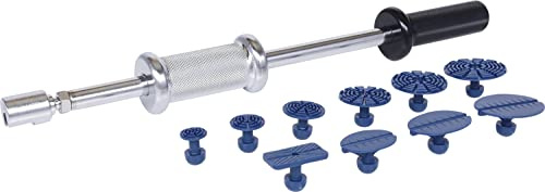 KS Tools Set Karosserie Ausbeulgarnitur 11 tlg. Profi-Ausbeul-Gleithammer-Satz, 11-tlg | 140.2510, Gleithammer-Satz