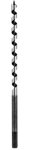 kwb 0422-30 Schlangenbohrer, präzisionsgeschliffen, 30 mm, Länge 235 mm, 10 mm Sechskantschaft