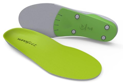 Superfeet - All-Purpose Wide-Fit Support Insoles - Trim-To-Fit Orthotic Arch Support Shoe Inserts, UK 8 – 9.5