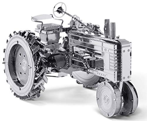 Metal Earth 3D Metallbausatz Fahrzeug John Deere Model B ab 14 Jahre | Präzise lasergeschnittene Metallteile zum Zusammenstecken ohne Klebstoff. Detailreiche Modelle mit bebilderter Bauanleitung