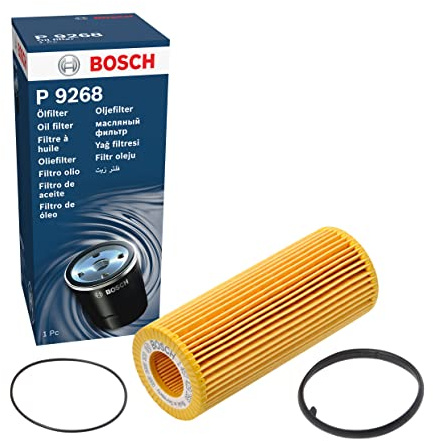 Bosch P9268 Ölfilter für Autos - trennt Ruß- und Metallpartikel vom Motoröl - ermöglicht zuverlässige Motorschmierung