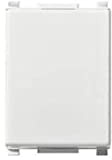 Vimar 0R14013 Plana Invertitore 1P 16 AX 250 V, illuminabile, tasto sostituibile, bianco