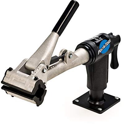 ParkTools Park Tool Unisex – Erwachsene Montagearmwerkbank mit Klaue PRS-7-1 +100-5 Montageständer, Blau, One Size