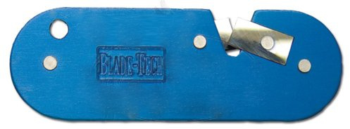 Blade Tech Affûtoir pour couteaux et outils de jardin en bleu
