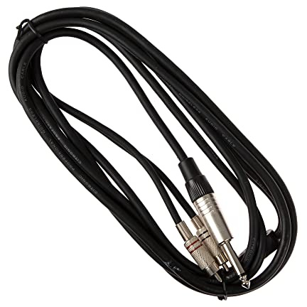 Citronic Chord M6J-2R300 - Cavo jack mono da 6,3 mm a 2 RCA