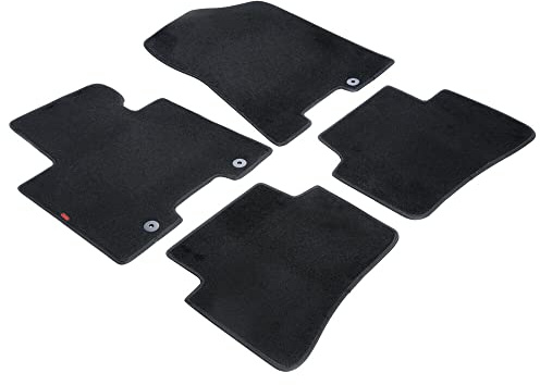 LAMPA 23229 Fußmatten Set Vorne und Hinten schwarz Kompatibel mit KIA Sportage QL, QLE