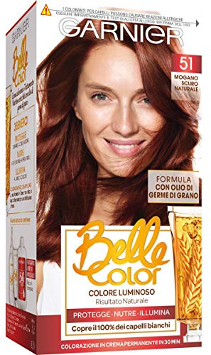 BELLE COLOR 51 mogano scuro naturale - Tintes para el cabello