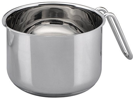 GSW - bollilatte Montreal da 14 cm, in Acciaio Inox, Colore: Argento, 22,5 x 15 x 12,5 cm, 990127