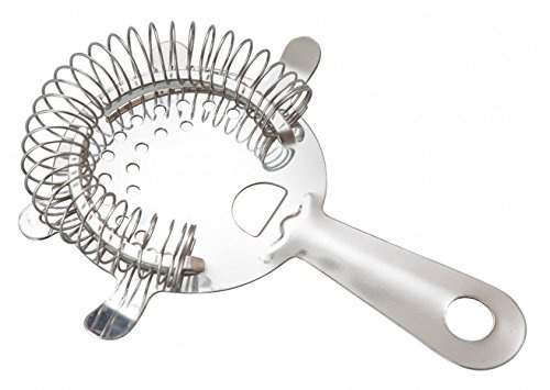 Kabalo Stainless Steel 4 Prong Hawthorne Cocktail Strainer For Bars & Flair Mixology