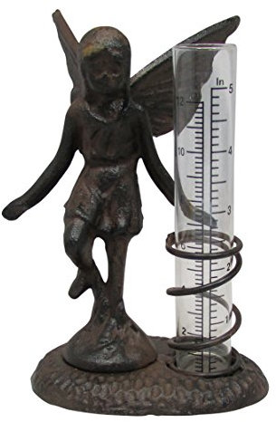 Gusseisen Fairy Regen Gauge