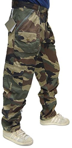 fratelliditalia.org Pantalone Caccia Mimetico Camo Cargo Lavoro Combattimento Combat Militare
