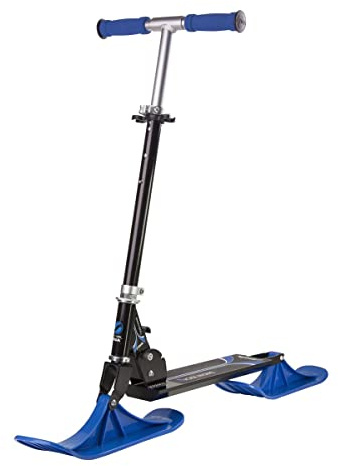 Stiga Snow Kick, Bicicletta per Neve Unisex-Youth, Nero/Blu, Taglia Unica